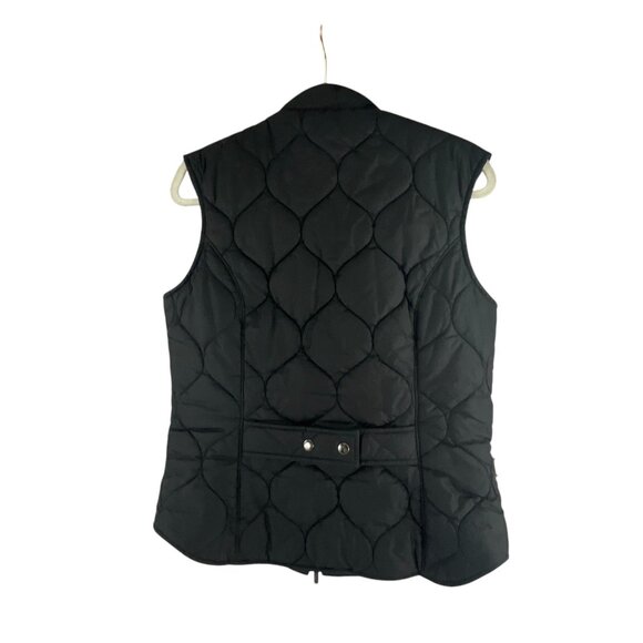 Arista Equestrian Clarkson Quilted Vest  XL Black Zippered Pockets Western - Picture 3 of 8